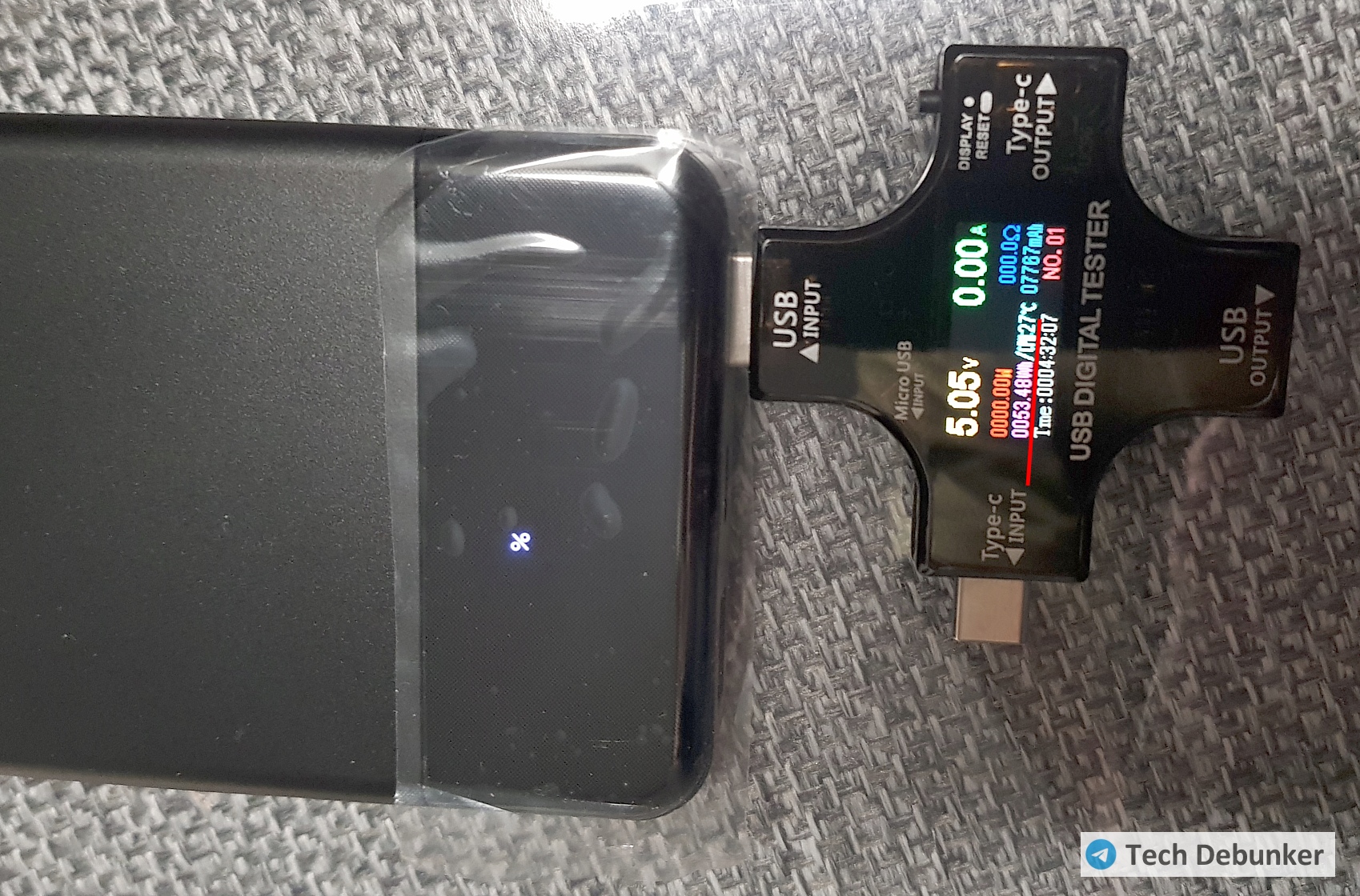 Anypeak PH051-B - тест емкости Anypeak PH051-B - тест емкости
