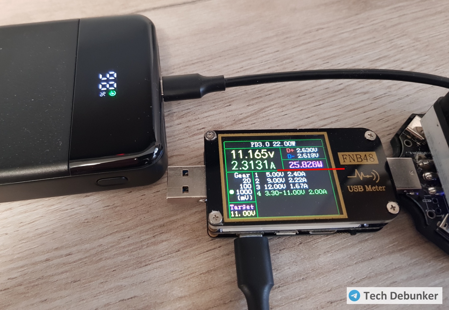 Anypeak PH051-B - тест мощности в режиме PPS Anypeak PH051-B - тест мощности в режиме PPS