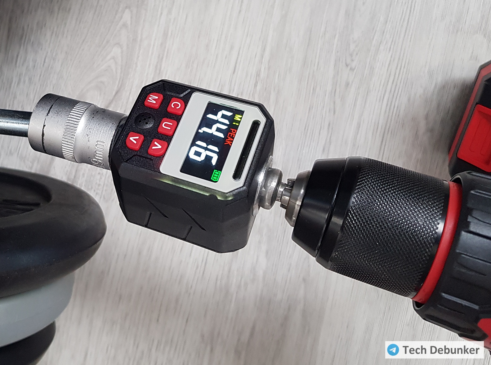 Nanwei 8218C – тест мягкого крутящего момента Nanwei 8218C – тест мягкого крутящего момента